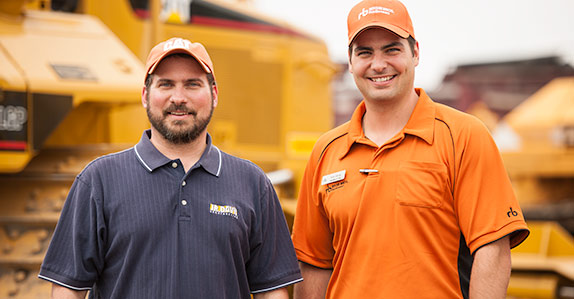 Your Ritchie Bros. representative works for you