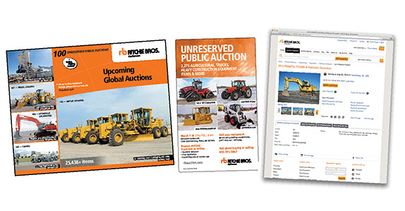Benefit from the services of one of the industry's largest, most experienced marketing departments, giving your equipment unequaled exposure to buyers worldwide
