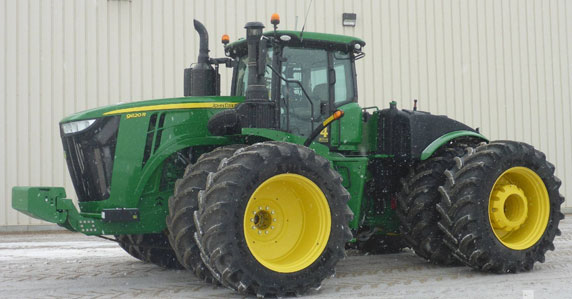 John Deere 4WD tractor 2018 John Deere 9620R 4WD Tractor sold at Ritchie Bros.