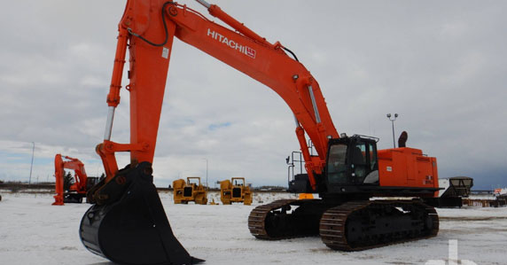 Hitachi Excavator Hitachi Excavator sold at Ritchie Bros.