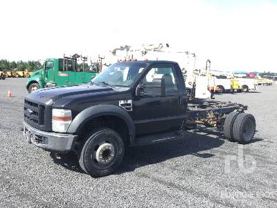 2008 Ford F 550 Super Dut 4x2 Xl 平板車批次 441 Ritchie Bros Auctioneers