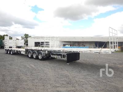 Vawdrey 6 3 M Tri A B Double Lead 平頂拖車 Ritchie Bros Auctioneers